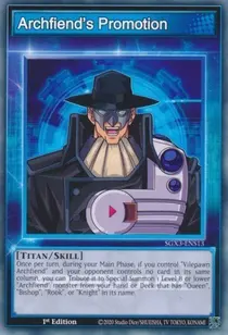 Archfiend's Promotion (SGX3-ENS13)
