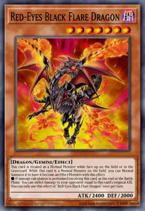 Red-Eyes Black Flare Dragon (LDK2-ENJ02)