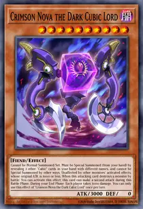 Crimson Nova the Dark Cubic Lord (MVP1-ENG39)