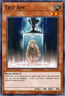 Test Ape (GLAS-EN025)