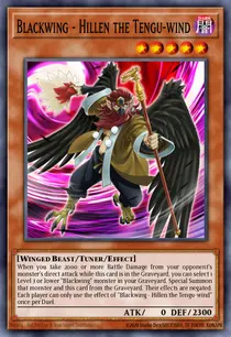 Blackwing - Hillen the Tengu-wind (EXVC-EN008)