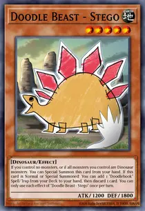 Doodle Beast - Stego (BLCR-EN032)