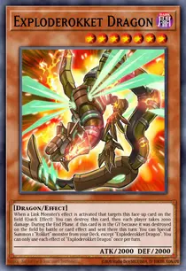 Exploderokket Dragon (SDRR-EN004)