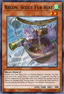 Recon, Scout Fur Hire (MP19-EN245)