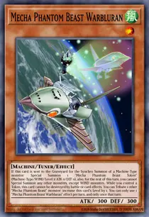 Mecha Phantom Beast Warbluran (MP14-EN075)