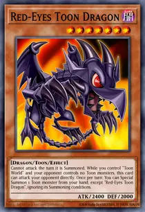 Red-Eyes Toon Dragon (SHVI-EN036)
