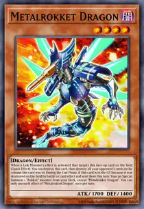 Metalrokket Dragon (EXFO-EN008)