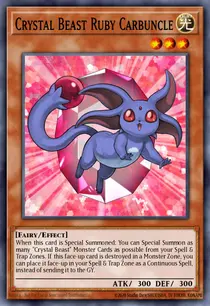 Crystal Beast Ruby Carbuncle (DP07-EN001)