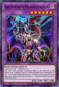 Archfiend's Manifestation (FIGA-EN034)