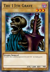 Carta The 13th Grave, LOB-EN014