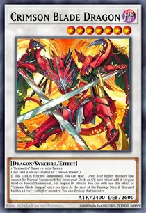 Crimson Blade Dragon (BLZD-EN037)