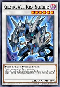 Celestial Wolf Lord, Blue Sirius (MP14-EN183)