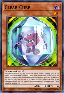 Carta Clear Cube, MZTM-EN039