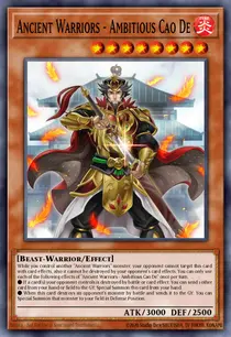 Ancient Warriors - Ambitious Cao De (ETCO-EN020)