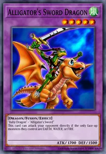 Alligator's Sword Dragon (TU08-EN008)