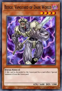 Beiige, Vanguard of Dark World (DR04-EN080)