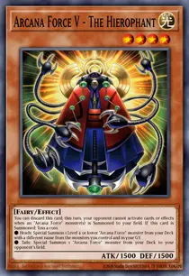 Arcana Force V - The Hierophant (SUDA-EN004)