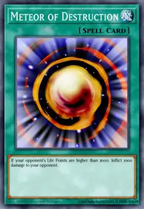 Meteor of Destruction (DR3-EN161)