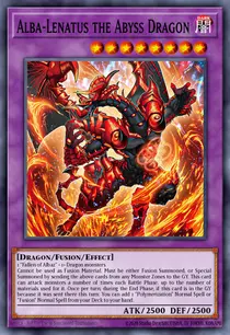 Alba-Lenatus the Abyss Dragon (MP23-EN080)