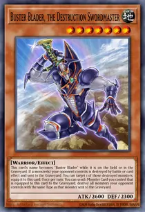 Buster Blader, the Destruction Swordmaster (MAGO-EN100)