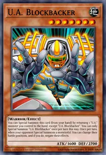 U.A. Blockbacker (SECE-EN088)