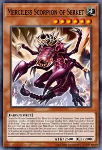 Merciless Scorpion of Serket (MZTM-EN002)