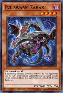 Evilswarm Zahak (DT07-EN025)