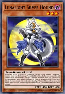 Carta Lunalight Silver Hound, DUAD-EN006