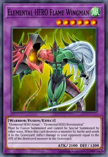Elemental HERO Flame Wingman (DR3-EN215)