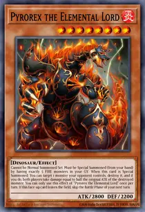 Pyrorex the Elemental Lord (CBLZ-EN040)