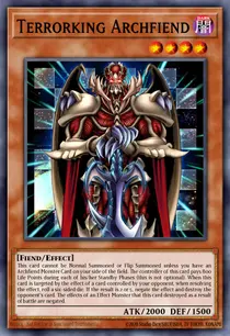 Terrorking Archfiend (DR1-EN234)