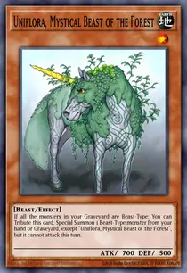 Uniflora, Mystical Beast of the Forest (OP17-PT035)
