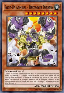 Boot-Up Admiral - Destroyer Dynamo (FIGA-EN002)