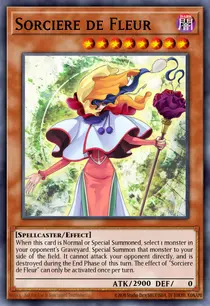 Sorciere de Fleur (LED8-EN028)