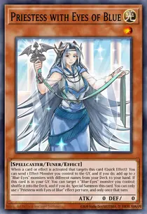 Priestess with Eyes of Blue (MP17-EN055)