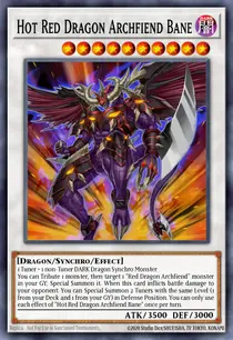 Hot Red Dragon Archfiend Bane (SDCK-EN043)