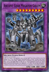 Ancient Gear Megaton Golem (LED2-EN031)