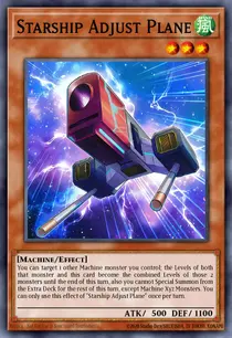 Carta Starship Adjust Plane, MZMU-EN049