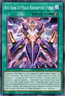 Rise Rank-Up-Magic Raidraptor's Force (PHNI-EN056)
