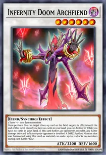 Infernity Doom Archfiend (PHRA-EN037)