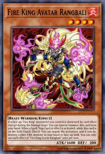 Fire King Avatar Rangbali (SR14-EN003)