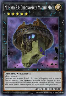 Number 33: Chronomaly Machu Mech (REDU-EN043)