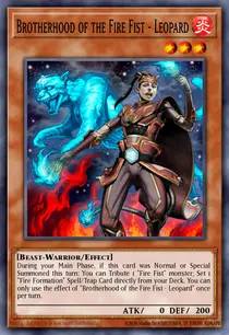 Brotherhood of the Fire Fist - Leopard (MP14-EN013)