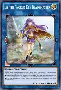 Carta Lib the World Key Blademaster, BLMM-EN159