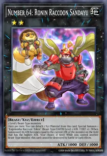 Number 64: Ronin Raccoon Sandayu (MP14-EN161)