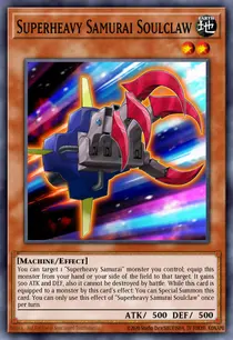 Superheavy Samurai Soulclaw (MP16-EN112)