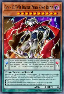 Go! - D/D/D Divine Zero King Rage (GFP2-EN080)