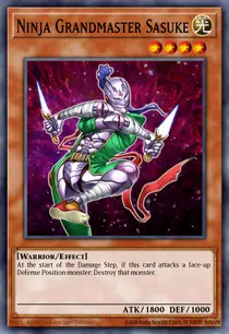 Ninja Grandmaster Sasuke (DR3-EN019)