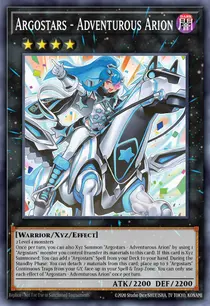 Carta Argostars - Adventurous Arion, DUAD-EN045