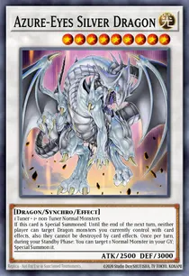 Azure-Eyes Silver Dragon (SDWD-EN039)
